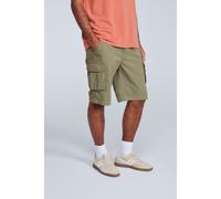 Animal Men's Haze Cargo Shorts Casual Summer Hiking Cotton Short Pants in Khaki | Size: 30R Animal Khaki 30R