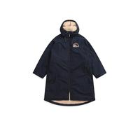 Animal Hazey Mens Waterproof Beach Parka - Raincoat Jacket with Pockets & Adjustable Hood - Autumn Winter, Outdoors, Beach & Walking Dark Blue L