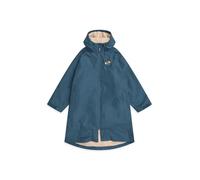 Animal Hazey Mens Waterproof Beach Parka - Raincoat Jacket with Pockets & Adjustable Hood - Autumn Winter, Outdoors, Beach & Walking Blue L