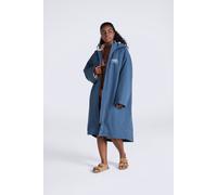 Animal Hazey Womens Waterproof Beach Parka - Blue - Blue - Size: S