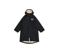 Animal Hazey Womens Waterproof Beach Parka - Warm Raincoat with Pockets, Fleece Lining & Adjustable Hood - Autumn Winter, Outdoors, Holiday & Walking Black S
