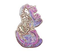 Animal Head Skull Enamel Pin - Fox, Wolf, Crow, Cat, Unicorn, Deer