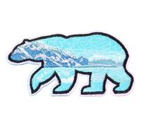 Animal Heads Patch Snake Wolf Eagle Polar Bear - Iron on Patch for Clothes Bags DIY