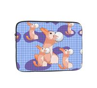 Animal Holding The Ball Printed Laptop Protective Case Portable Laptop Bag Suitable for Everyday Use 17 inch