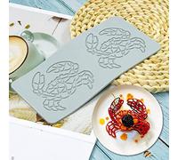 Animal Hollow Leaf Candy Mold, Chocolate Candy 3D Hollow Bee/Bird/Snail/Cow Silicone Mold, Sugar Craft Cake Decoration, Cupcake Top, Polymer Clay (E_7.32x3.88x0.12inch)