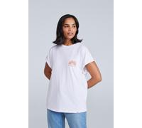 Animal Holly Womens Logo T-Shirt - Off White - Off White - Size: 8