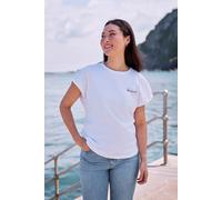 Animal Holly Womens Logo T-Shirt - White - White - Size: 6