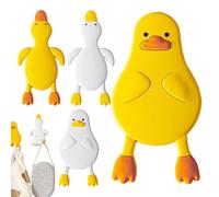 Animal Hooks - 8.2x4.6cm Lightweight PVC Iron, Cute Animal Figurine, Practical Multi-Purpose Hook, Easy Installation Wall Decor With Fun Functional Design | Perfect for Hanging Towels Coats Keys Acces