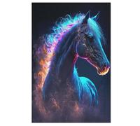 Animal Horse Galaxy Jigsaw Puzzles for Kids 1000 Pieces 3d Wooden Puzzle Decompression Game for Adults Women Girl Educational Game Toys 78×53cm