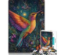 Animal Hummingbird 1000 Piece Jigsaw Puzzle for Adults Teens,Educational Games Home Decoration Deal As Gifts for The Whole Family (38x26cm)