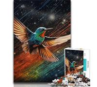 Animal Hummingbird 1000 Piece Jigsaw Puzzles for Teenagers Gifts,Help The Brain Exercise Addictive Toys to Cultivate Patience Suitable for Couples (38x26cm)