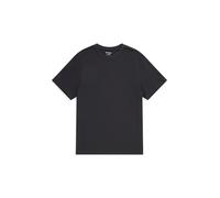 Animal Icon Mens Plain Cotton T-Shirt - Lightweight Relaxed Fit Everyday Use Top - Spring Summer Walking, Hiking, Outdoors & Trekking Jet Black L