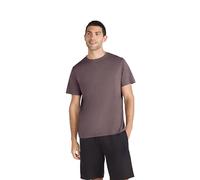 Animal Icon Mens Plain Cotton T-Shirt - Lightweight Relaxed Fit Everyday Use Top - Spring Summer Walking, Hiking, Outdoors & Trekking Grape XL