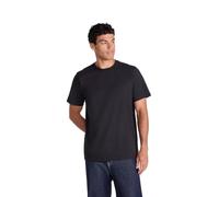 Animal Icon Mens Plain Cotton T-Shirt - Lightweight Relaxed Fit Everyday Use Top - Spring Summer Walking, Hiking, Outdoors & Trekking Jet Black M