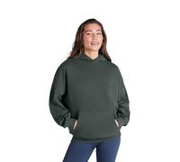 Animal Idol Womens Drop Shoulder Hoodie - Soft & Cosy Beach Jumper with Kangaroo Pocket, Elasticated Cuffs & Hem - Autumn Winter Walking, Hiking & Outdoors Dark Green Women's Size 16