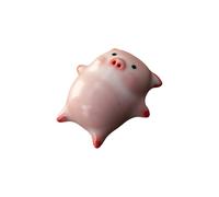Animal Inside Ceramics Water Cup Pigs Figurine Teacup Spit Bubble Under Bottom Funny Teacups for Women Mens Pippy Figurine Teacup