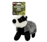 Animal Instincts Forest Friends Squeaky Dog Toy Soft Plush Toy For Dogs Comfort Puppy Toy Barry Badger - Large