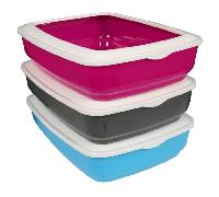Animal Instincts Giant Cat Litter Tray With Rim - 50x35x14cm