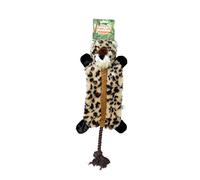 Animal Instincts Jungle Buddies Leopard Plush Dog Toy with Squeaker