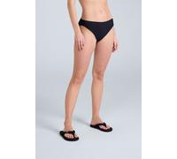 Animal Women's 'Iona' Soft Stretchy Quick Drying Comfy Crinkle Swim Bikini Bottoms in Jet Black | Size: 18 Animal Jet Black 18