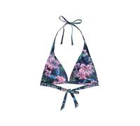 Animal Iona Womens Halter Printed Bikini - Chlorine & Saltwater Resistant & Regular Fit - Best forSpring Summer Beach & Outdoors Dark Blue Women's Size 16