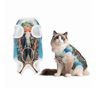 Animal Island Recovery Suit for Dogs Cats After Surgery, Soft Cotton Post-Surgery Suit for Male and Female Pet