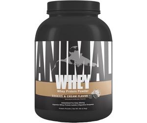 ANIMAL Isolate Whey Protein Powder (Cookies and Cream) - with 25g Protein & 4.6g BCAAs for Muscle Building, Protein Shake with isolates & Various Amino acids - 2,3kg