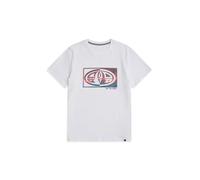 Animal Jacob Mens Cotton T-Shirt - Lightweight & Comfortable Tee in Soft Fabric, Relaxed fit - for Spring Summer, Beach, Holiday & Travel White 2XL