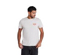 Animal Jacob Mens Cotton T-Shirt - Lightweight & Comfortable Tee in Soft Fabric, Relaxed fit - for Spring Summer, Beach, Holiday & Travel Light Beige M