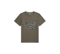 Animal Jacob Mens Cotton T-Shirt - Lightweight & Comfortable Tee in Soft Fabric, Relaxed fit - for Spring Summer, Beach, Holiday & Travel Dark Green S