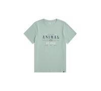 Animal Jacob Mens St Ives T-Shirt - Lightweight - Summer Travel & Outdoor Exploration Green L