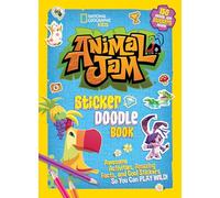 Animal Jam Sticker Doodle Book