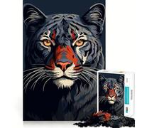 Animal Japan Vibes 1000-piece Jigsaw Puzzles Brain Training Fun Tight Interlock No Gaps Bonding Activity for Loved Ones (38x26cm)