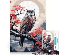 Animal Japan Vibes 1000 Piece Jigsaws for Adults Brain Recall Game Tight Interlock No Gaps Calming Mental Break Activity (38x26cm)