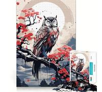 Animal Japan Vibes Puzzle for Adults 1000 Pieces Memory Play Game Firm Fit Secure Assembly Meaningful Connection Building Game (50x75cm)