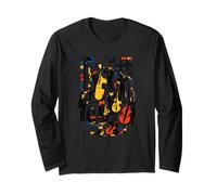 Animal Jazz Band Orchestra Musicians Long Sleeve T-Shirt