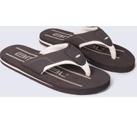 Animal Jekyl Mens Flip-Flops - Slip-on, Lightweight & Comfortable Footwear with Soft Padded upper Straps - Best for Spring Summer & Outdoors Dark Brown Adult Shoe Size 8