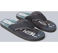 Animal Men's Jekyl All Over Printed Lightweight Flip Flop in Charcoal | Size: 13 Animal Charcoal 13