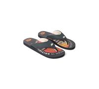 Animal Jekyl Mens Flip-Flops - Slip-on, Lightweight & Comfortable Footwear with Soft Padded upper Straps - Best for Spring Summer & Outdoors Bright Orange Adult Shoe Size 9