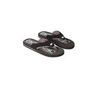 Animal Jekyl Mens Flip-Flops - Slip-on, Lightweight & Comfortable Footwear with Soft Padded upper Straps - Best for Spring Summer & Outdoors Black Reflect Adult Shoe Size 9