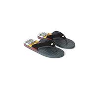 Animal Jekyl Mens Flip-Flops - Slip-on, Lightweight & Comfortable with Soft Padded upper Straps - Best for Spring Summer, Beach & Outdoors Dark Grey (02) Adult Shoe Size 11