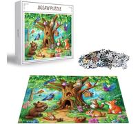 Animal Jigsaw Puzzle 2025 Puzzle 2000 Pieces, Jigsaw Puzzles for Adults 2000 Piece Tree Wooden Puzzles for Adults, Challenging Game Toys Jigsaws for Wall Decoration and Gifts 2025 Christmas H-5513