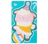 Animal Jigsaw Puzzle Toy Preschool Learning Activities Exercise Imagination | Educational Puzzle Parent-Child Interactive Toys Ages 3 Years Old Plus for Nursery School, Bedroom, Living Room, Study