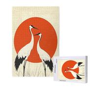 Animal Jigsaw Puzzles for Adults 300 Piece,Japan Puzzles for Adults Wooden, Funny/Difficult/Impossible/Challenging Decompression Games, As a Birthday for Women and Men ML-1186