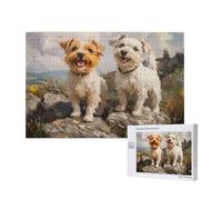 Animal Jigsaw Puzzles for Adults 3000, Dog Puzzles for Adults Wooden, Funny/Difficult/Impossible/Challenging Decompression Games, As a Birthday and Holiday Decor Gifts for Women and Men M-4