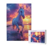 Animal Jigsaw Puzzles for Adults 3000, Horse Puzzles for Adults Wooden, Funny/Difficult/Impossible/Challenging Decompression Games, As a Birthday and Holiday Decor Gift for Women and Men M-1494