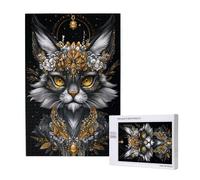 Animal Jigsaw Puzzles for Adults 500, Lion Puzzles for Adults Wooden, Funny/Difficult/Impossible/Challenging Decompression Games, As a Birthday and Holiday Decor Gift for Women and Men M-1523