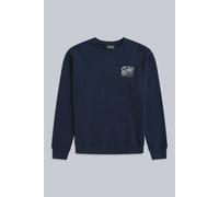 Animal Jonah Mens Bude Sweatshirt - Navy - Navy - Size: XL