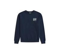 Animal Jonah Mens Bude Sweatshirt - Navy - Navy - Size: L