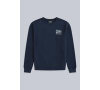Animal Jonah Mens Falmouth Sweatshirt - Elasticated Cuffs & Hem - Fall & Winter Outdoors Navy XL